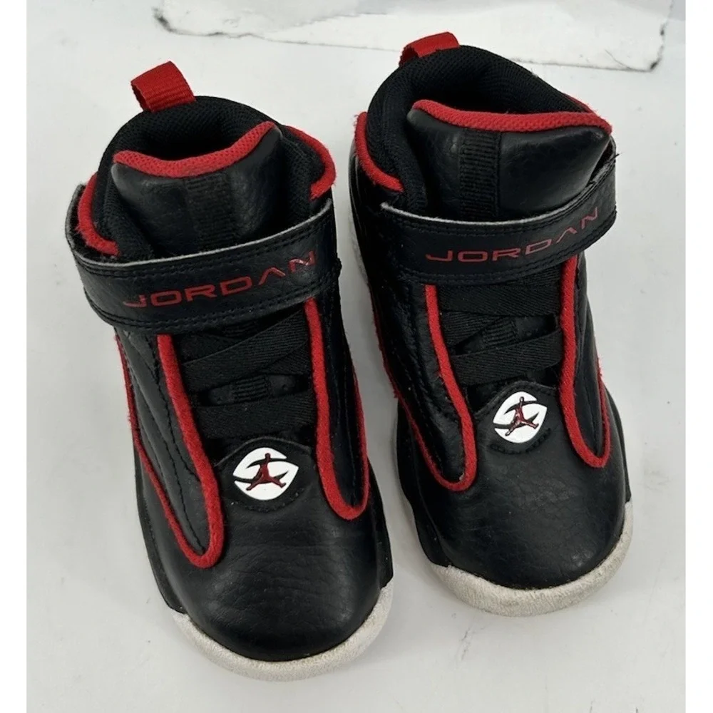 Jordan Pro Strong Toddler Shoes Black And Red DC7910-061 Childs Size 7C